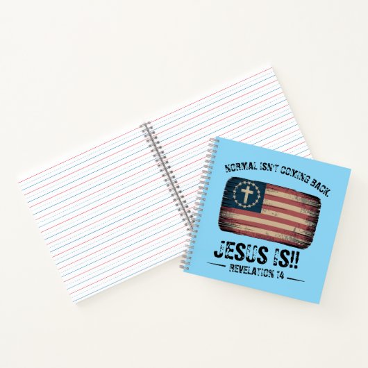 Jezus komt terug notitieboek (Binnen)