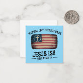 Jezus komt terug notitiekaartje (Voorkant / Achterkant in situ)