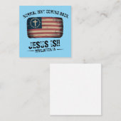 Jezus komt terug notitiekaartje (Voorkant / Achterkant)