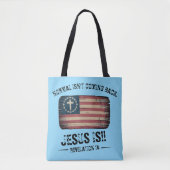 Jezus komt terug tote bag (Voorkant)