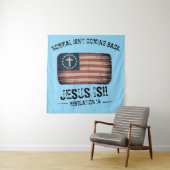 Jezus komt terug wandkleed (In situ)