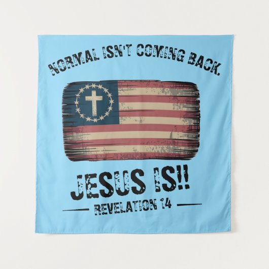 Jezus komt terug wandkleed (Voorkant)