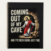 Jezus komt uit mijn grot planner (Voorkant)