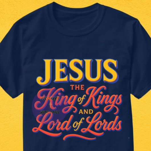 Jezus - Koning der koningen en Heer der heren T-shirt