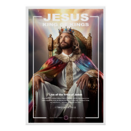 Jezus - Koning der Koningen Perfect Poster