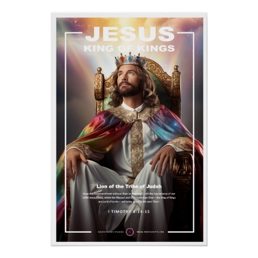 Jezus - Koning der Koningen Perfect Poster (Voorkant)