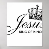 Jezus KONING VAN KINGS Poster (Voorkant)
