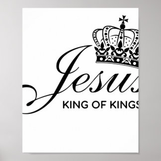 Jezus KONING VAN KINGS Poster