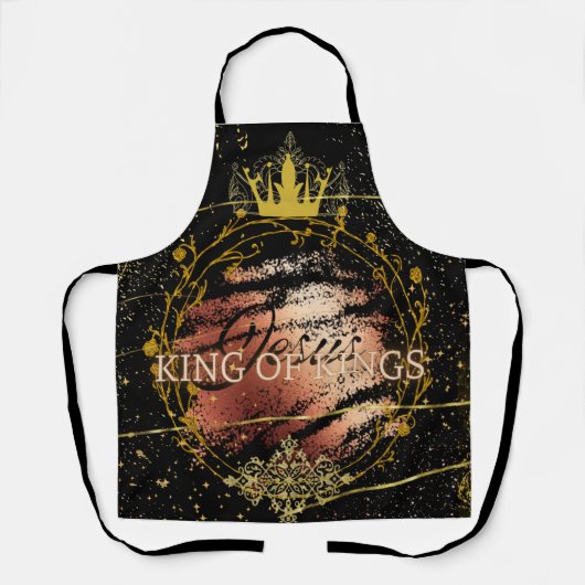 Jezus: Koning van Kings Schort (Voorkant)