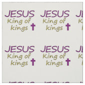 Jezus Koning van Kings Stof (Swatch)