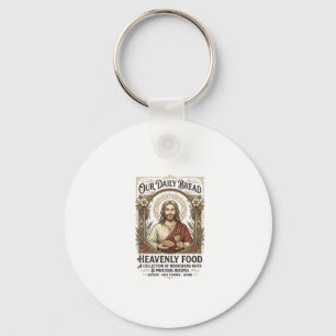 Jezus Kookboek Receptkaart Esthetisch Vintage T-sh Sleutelhanger