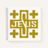 Jezus' kruis notitieboek (Voorkant)