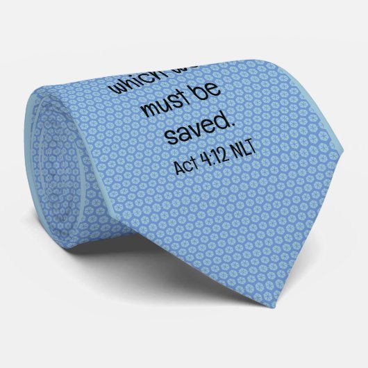 Jezus kruisbestuiving stropdas (Opgerold)