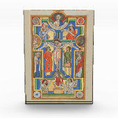 Jezus kruisigde middeleeuwse verlichting fotoblokken (Voorkant)