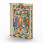 Jezus kruisigde middeleeuwse verlichting fotoblokken (Rechts)