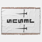 Jezus kruist Christelijk geloof voor gelovigen Deken (Voorkant)