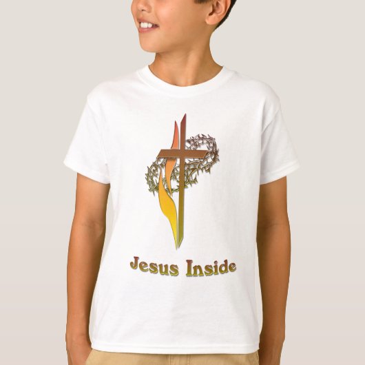 Jezus kruist t-shirts (Voorkant)