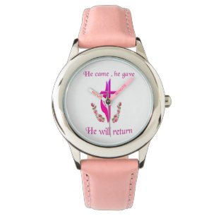 Jezus kwam en hij zal terugkeren horloge