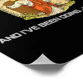 Jezus kwam uit mijn grot en ik deed precies hetzel poster (Hoek)