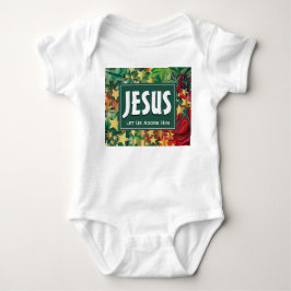 Jezus Laat Ons Hem Aanbidden Kerstmis Romper