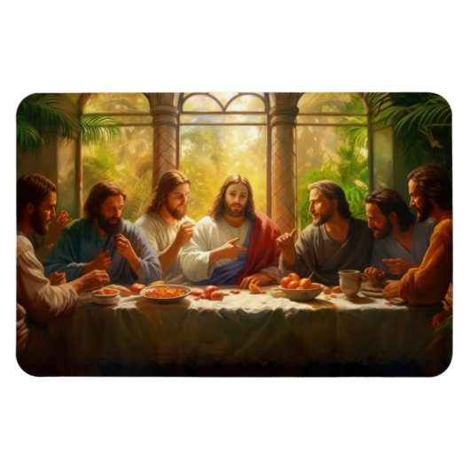 Jezus Laatste Avondmaal Magneet (Horizontaal)