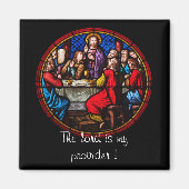 Jezus laatste maaltijd met zijn discipelen magneet (Voorkant)