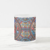 Jezus laatste maaltijd met zijn discipelen matglas koffiemok (Center)