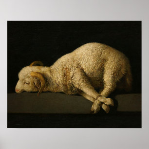 Jezus Lamb van God - Agnus Dei Poster