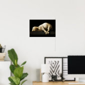 Jezus Lamb van God - Agnus Dei Poster (Thuiskantoor)