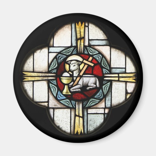 Jezus Lamb van God Magneet (Voorkant)