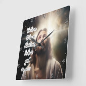 Jezus: Leef Christus, sterf opnieuw Vierkante Klok (Hoek)