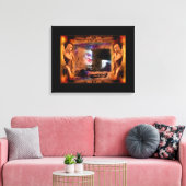 Jezus Leeg Graf Met Engelen Canvas Muur Kunst Afdruk (Insitu (Woonkamer))