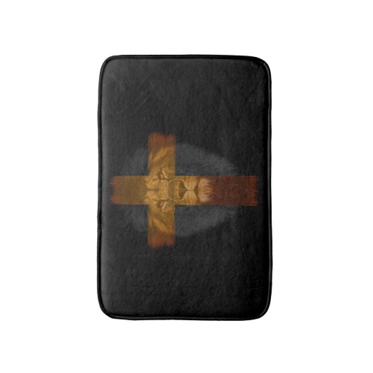 Jezus Leeuw van Juda Bath Mat (Voorkant Verticaal)