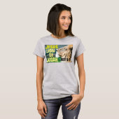 Jezus, Leeuw van Juda Christelijke T-shirts (Voorkant volledig)