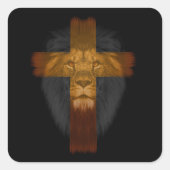 Jezus Leeuw van Juda Stickers (Voorkant)