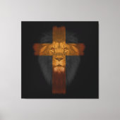 Jezus Leeuw van Juda Verpakt Canvas Afdruk (Voorkant)