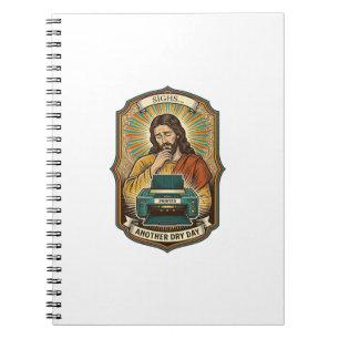 Jezus Lege Printer Papierlade Kantoorwerk Irritati Notitieboek