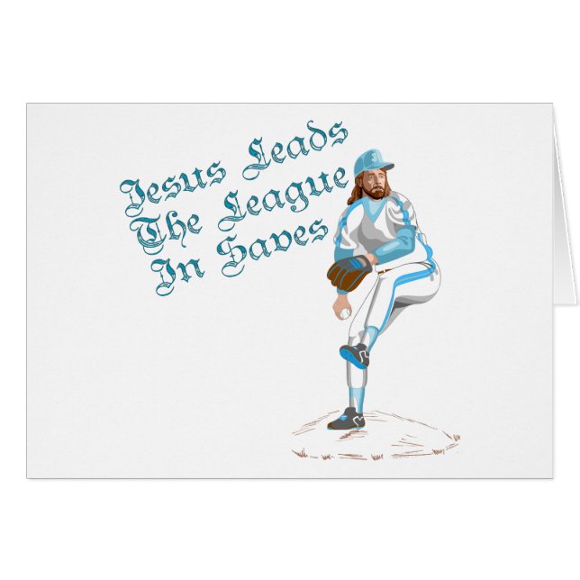 Jezus leidt de Liga in Saves (Voorkant Horizontaal)