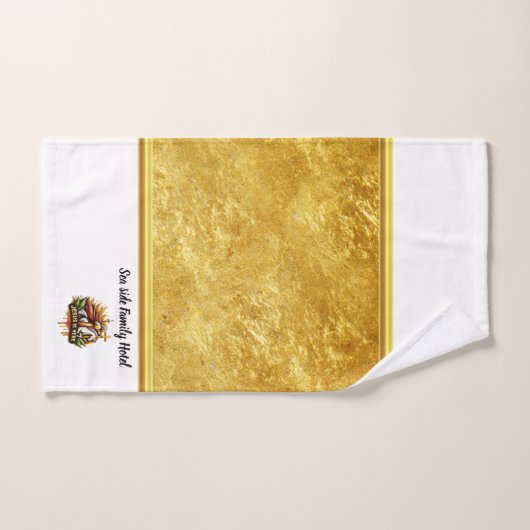 Jezus leidt ons naar eeuwige vrede bad handdoek (Handdoek)