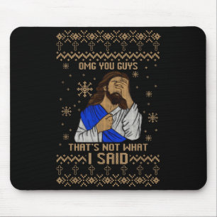 Jezus Lelijk Kerst Omg Jullie Dat Is Niet Wat Muismat