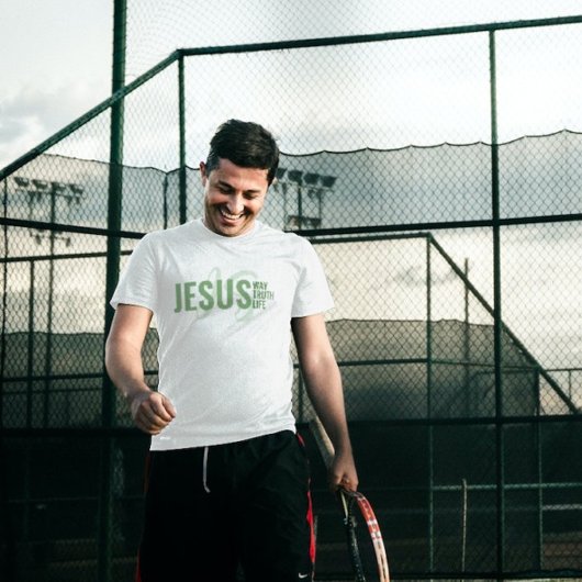 Jezus, leven, waarheid T-shirt