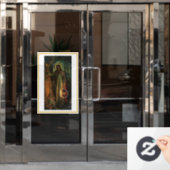 Jezus Licht van de wereld Raamsticker (Kantoordeur)