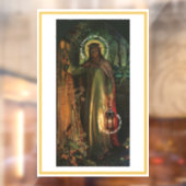 Jezus Licht van de wereld Raamsticker (Vel 2)