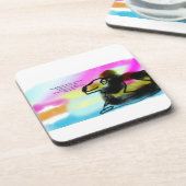 Jezus liefde bier onderzetter (Linkerzijde)