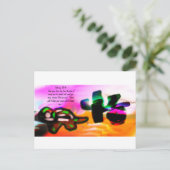 Jezus liefde briefkaart (Staand voorkant)