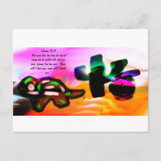 Jezus liefde briefkaart (Voorkant)