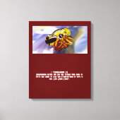 Jezus liefde canvas afdruk (Voorkant)