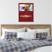 Jezus liefde canvas afdruk (Insitu (Slaapkamer))