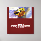 Jezus liefde canvas afdruk (Voorkant)