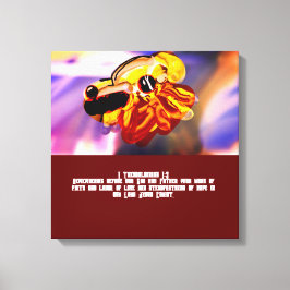 Jezus liefde canvas afdruk